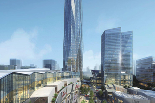 成都绿地中心468项目 成都绿地中心468项目